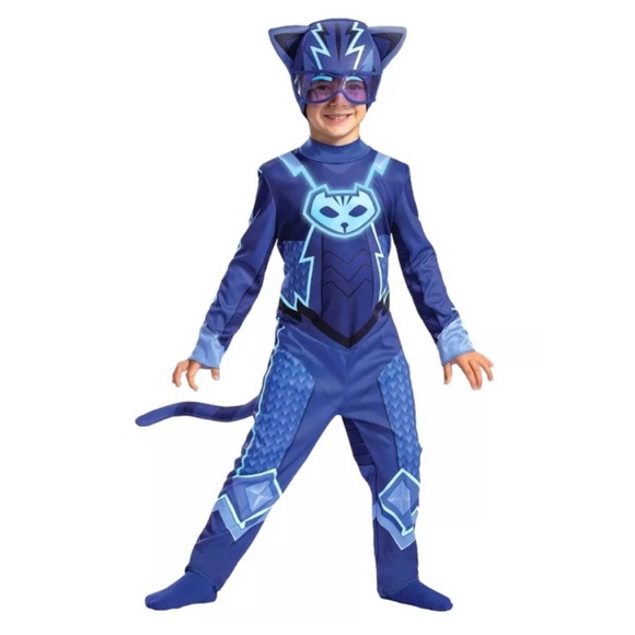 PJ Masks Catboy Glow in the Dark Halloween Superhero Costume - Picture 1 of 7
